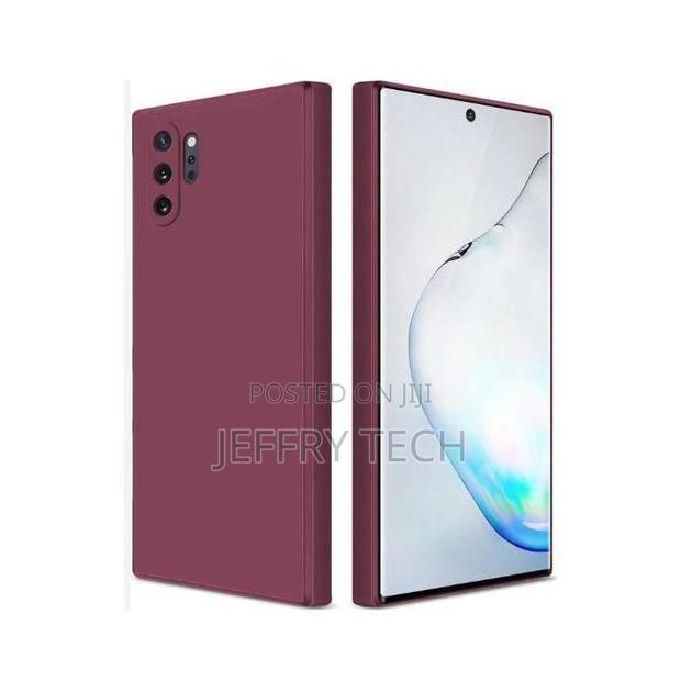 Cover Liquid Silicon Case for Samsung Galaxy NOTE 10+, Soft To