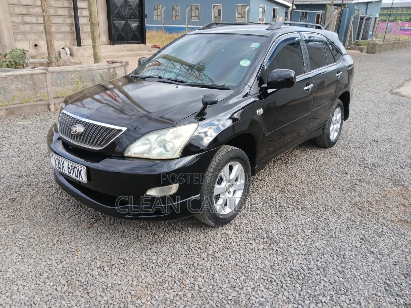Toyota Harrier 2007 Black