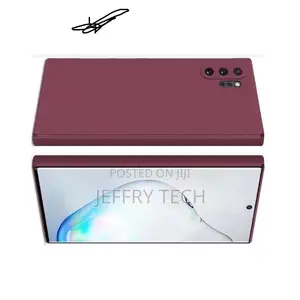 Cover Liquid Silicon Case for Samsung Galaxy NOTE 10+, Soft To