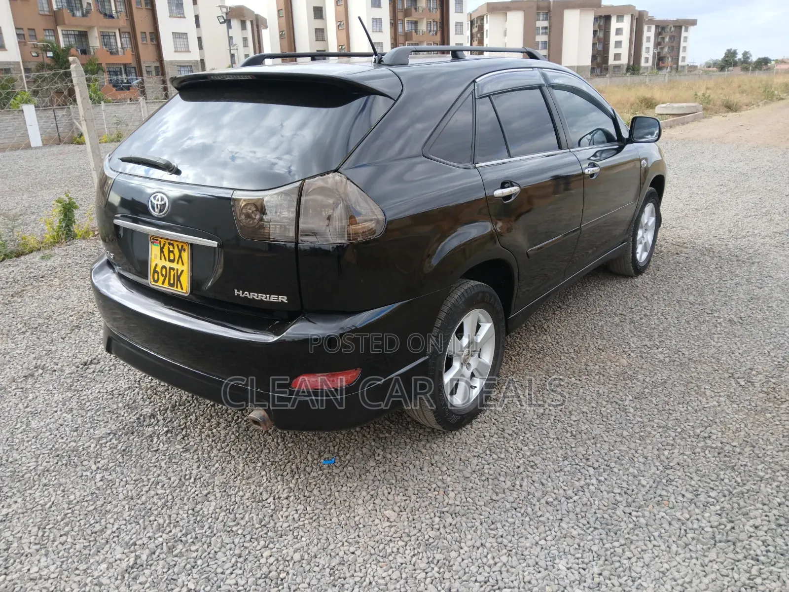 Toyota Harrier 2007 Black