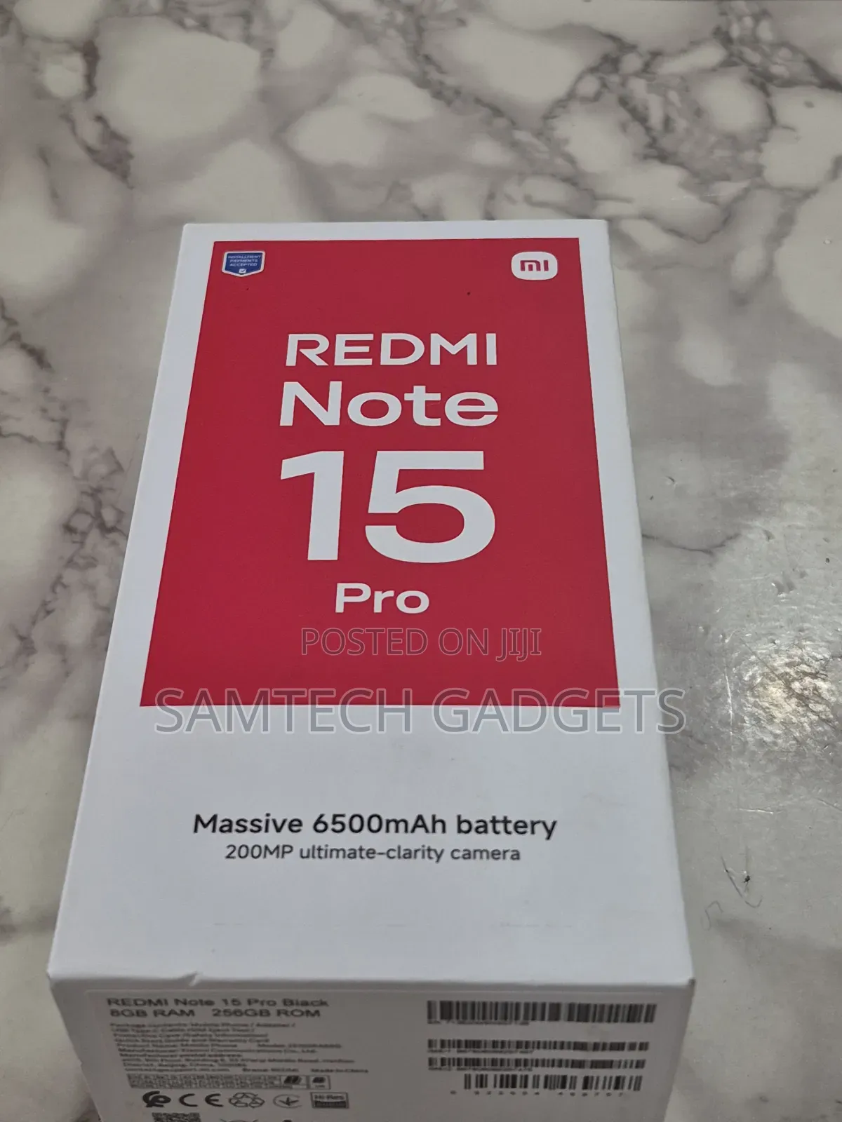 Xiaomi Redmi Note 15 Pro 256 GB Black