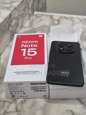 Xiaomi Redmi Note 15 Pro 256 GB Black