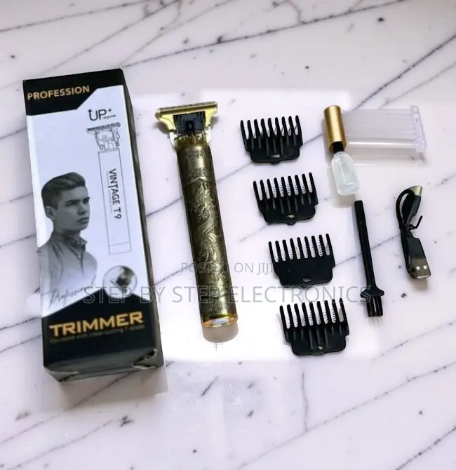 Clean Shave Finish Vintage T9 Hair Clipper Shaving Machine