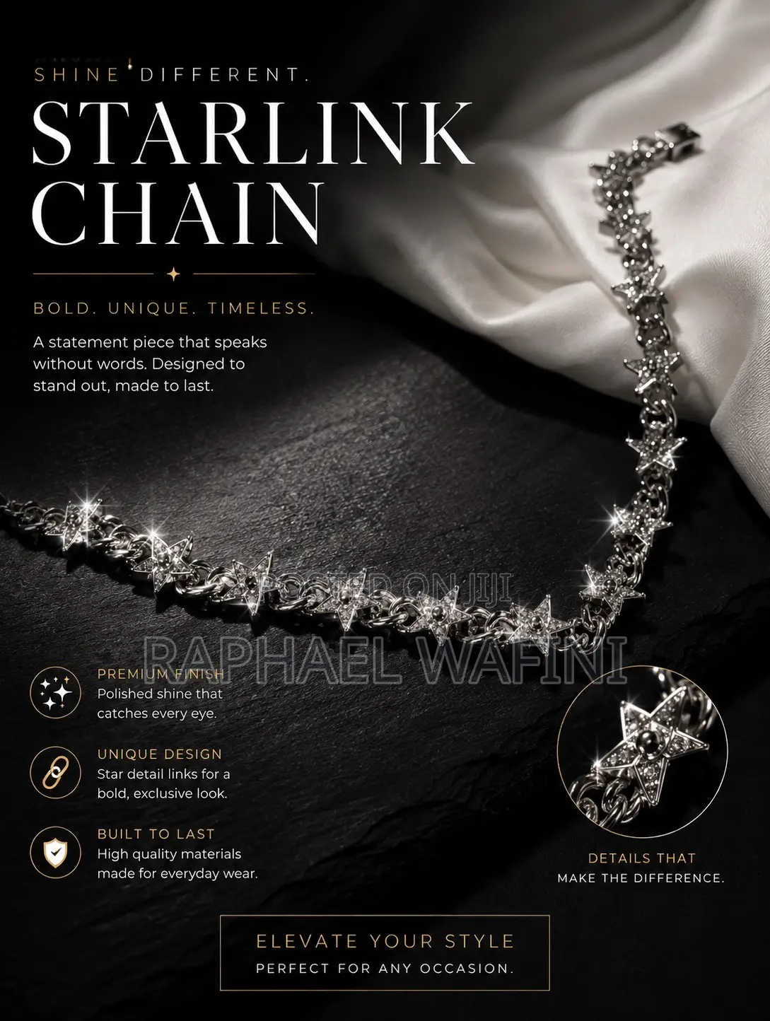 Elegant Silver Chain Necklace