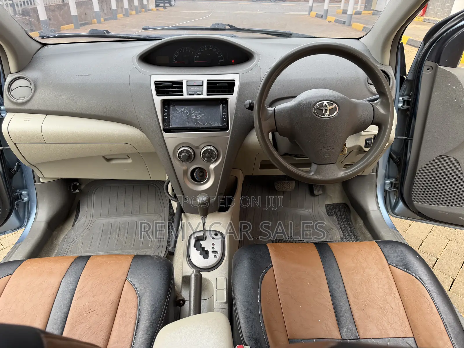 Toyota Belta 2009 Blue