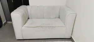 White Sofa 5 Months Old