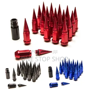 M12x1.5 & M12x1.25  Bullet Rocket Wheel Lug Nuts