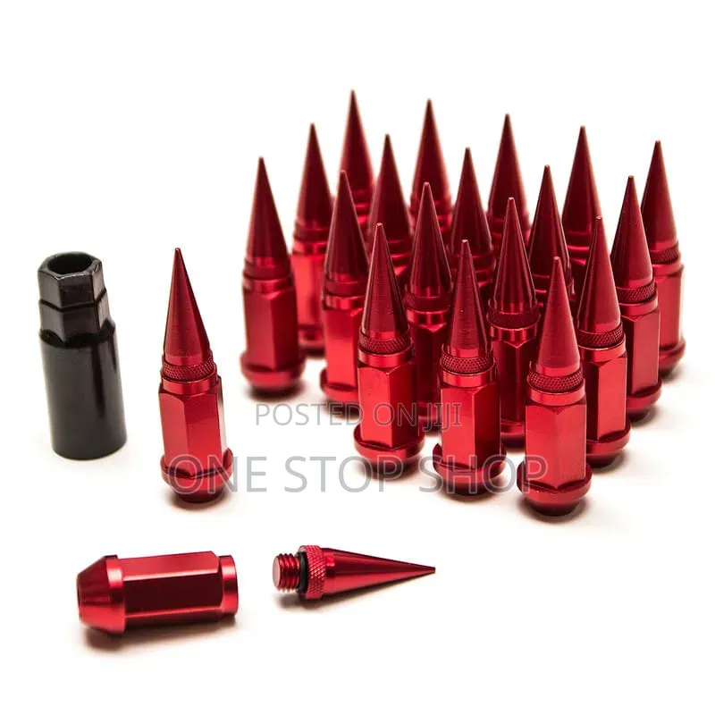 M12x1.5 & M12x1.25  Bullet Rocket Wheel Lug Nuts