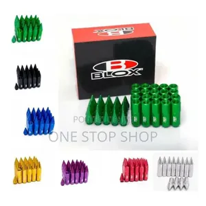 Aggressive Custom Look Different Car Models Bullets Wheel Nuts