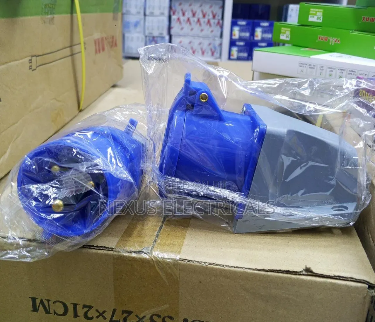 Industrial Socket 3 Pin