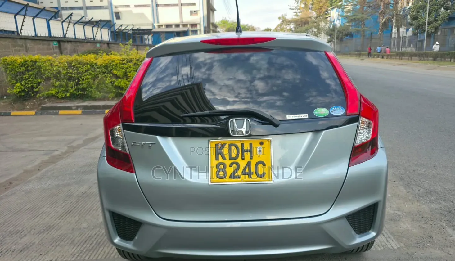 Honda Fit 2015 Silver