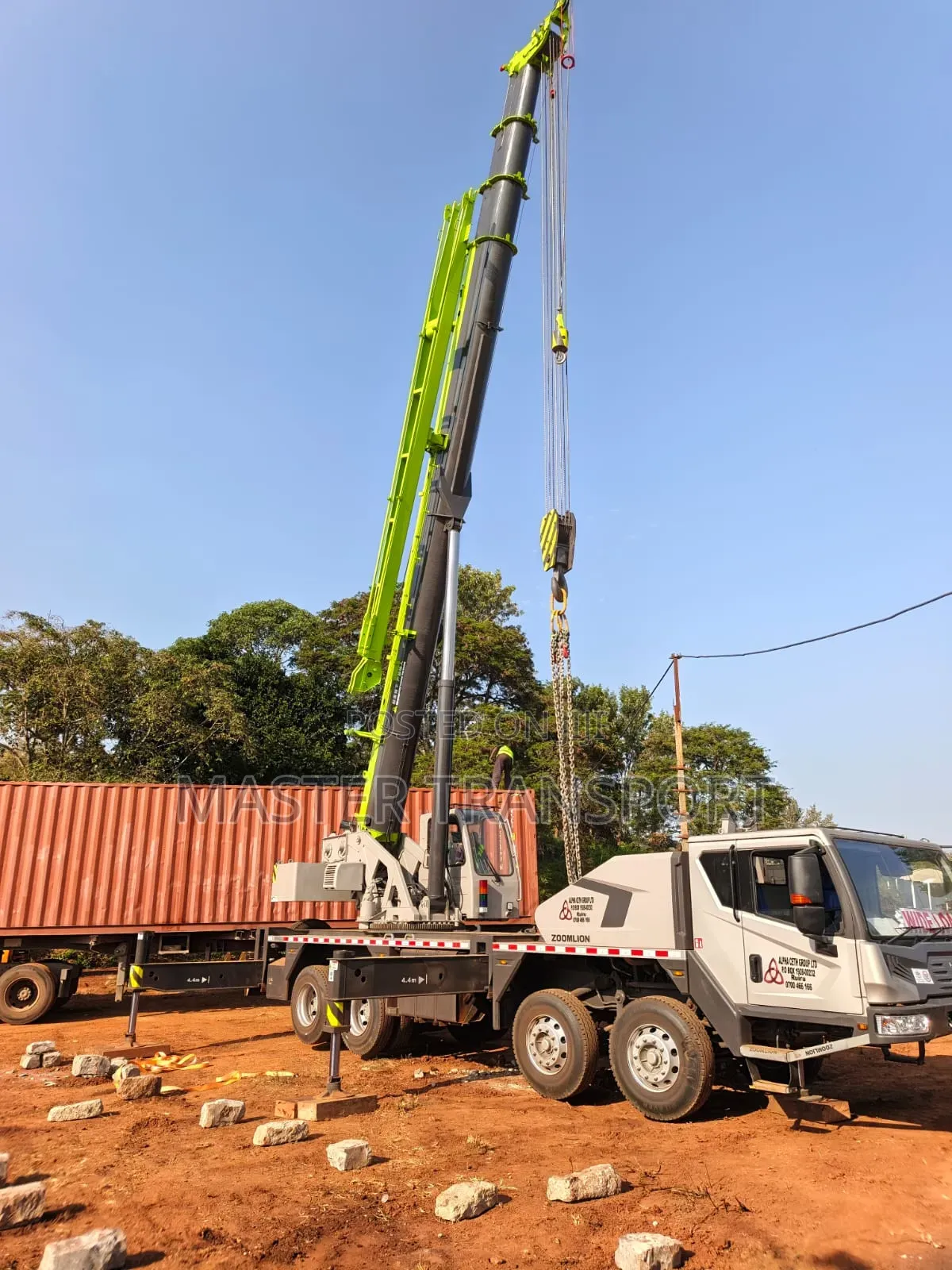 Crane Available for Hire Services