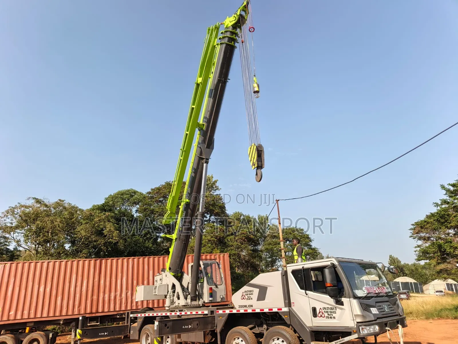 Crane Available for Hire Services