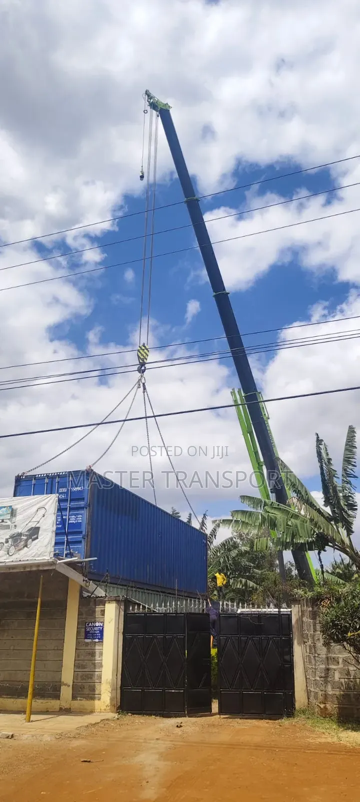Crane Available for Hire Services