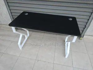 Metallic Frame Home Office Study Desk