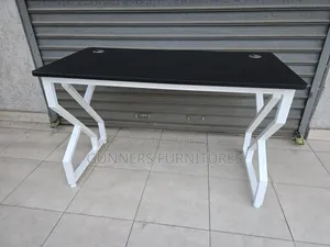 Metallic Frame Home Office Study Desk