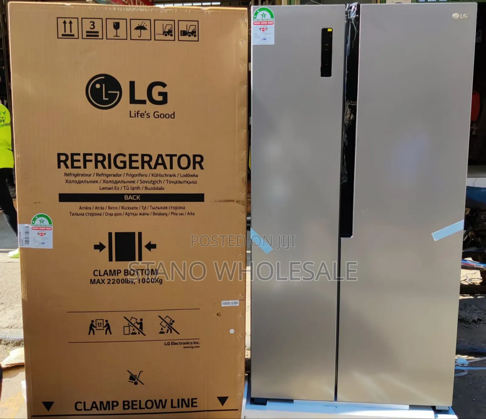 LG Side by Side 439litres Fridge