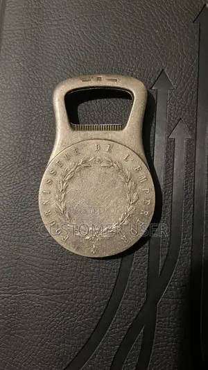 Vintage 1958 France Charles Christofle Silver Plated Bottle Opener