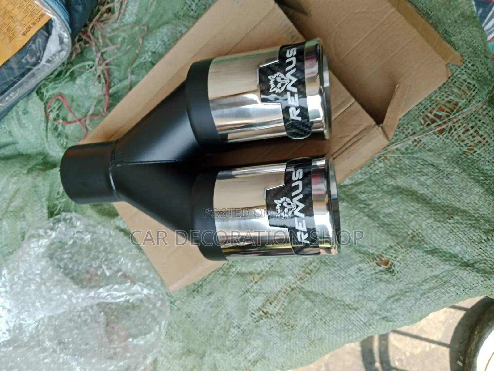 Sportier Upgrade Remus Design Dual Outlet Tips