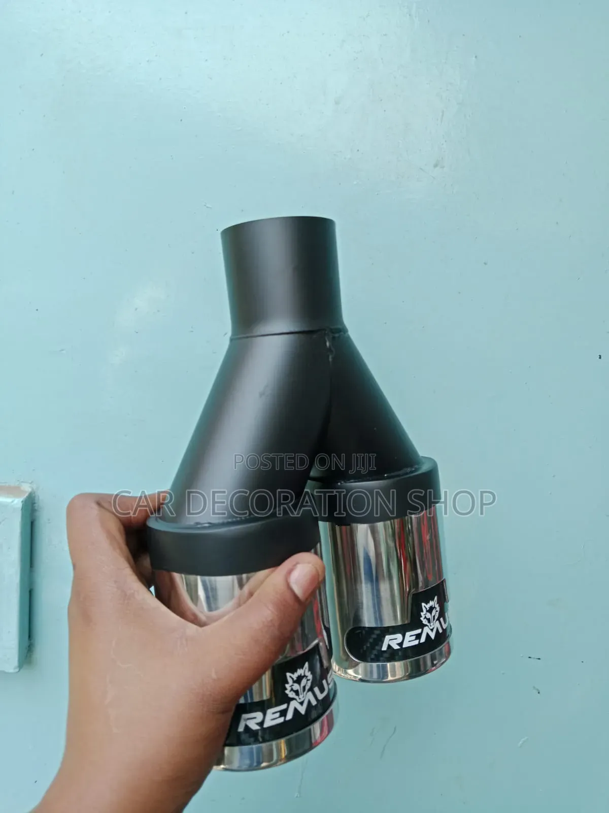 Sportier Upgrade Remus Design Dual Outlet Tips