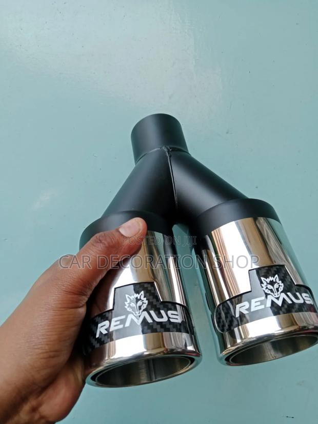 Standard Size Twin Exhaust Remus Tips - thumbnail 3