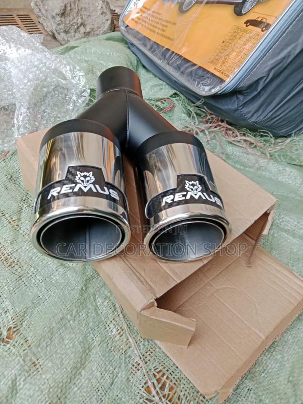 Standard Size Twin Exhaust Remus Tips