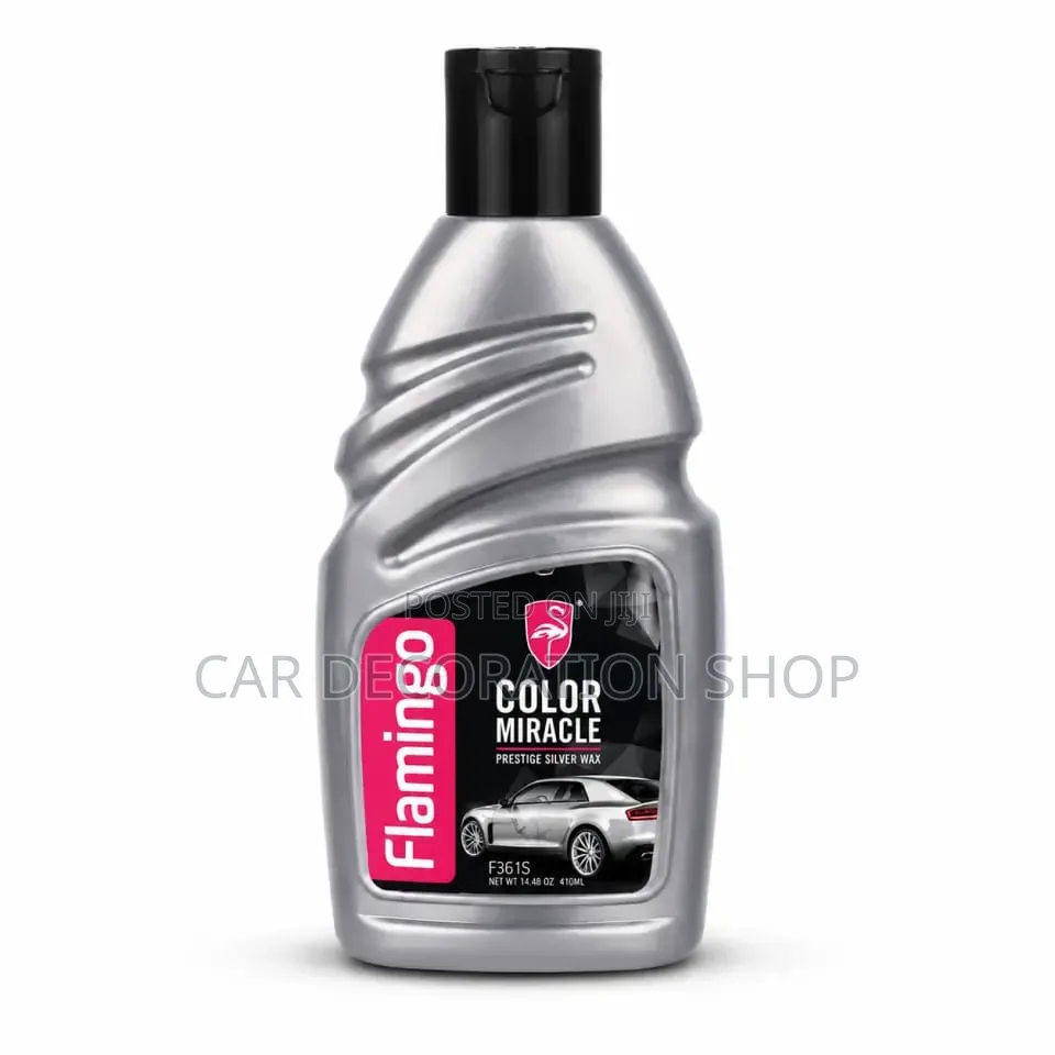 Flamingo Color Magic  Silver Wax Cleans,shine,protect Silver Paint