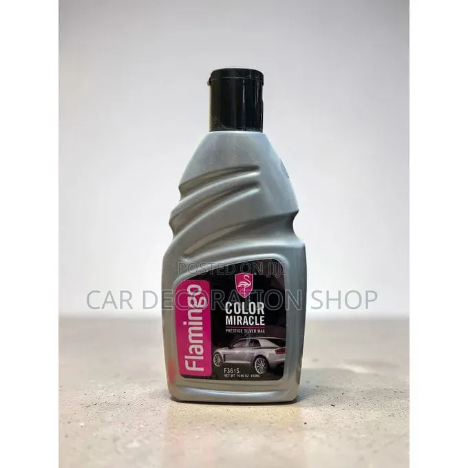 Flamingo Color Magic  Silver Wax Cleans,shine,protect Silver Paint