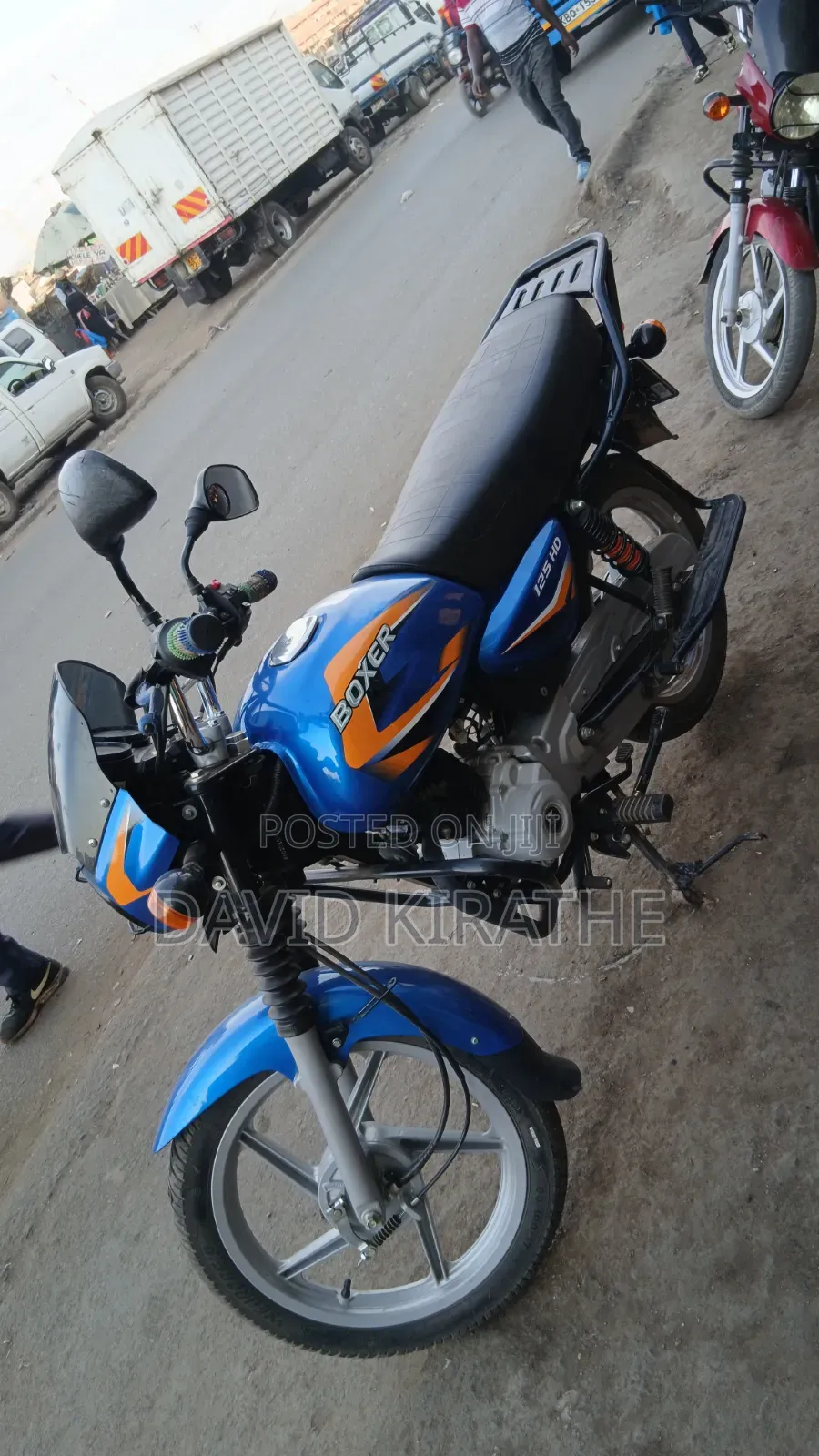Bajaj Boxer 125 2022 Blue