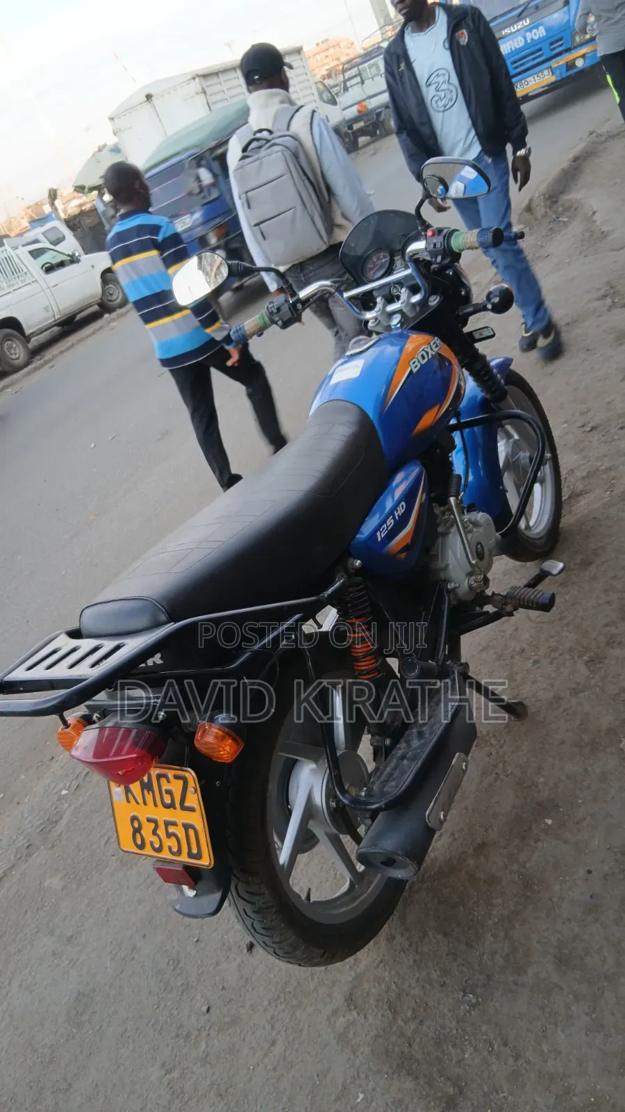 Bajaj Boxer 125 2022 Blue
