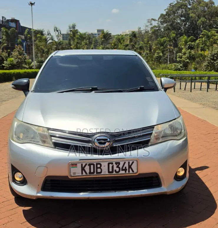 Toyota Axio 2014 Silver