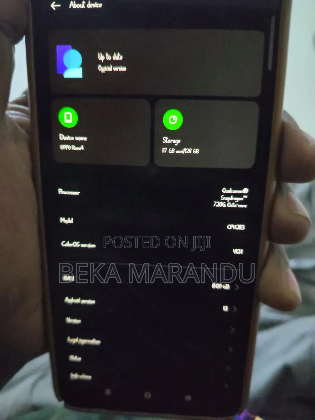 Oppo Reno 4 Pro 128 GB Black