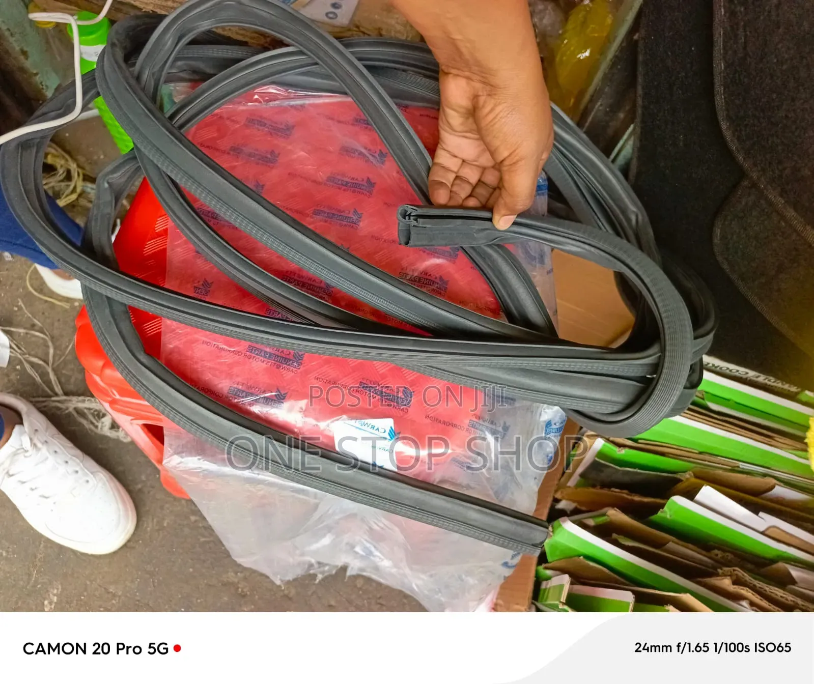 Sling Door Rubber Seal Channels for Edge Mounting