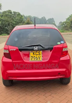 Honda Fit 2012 Red