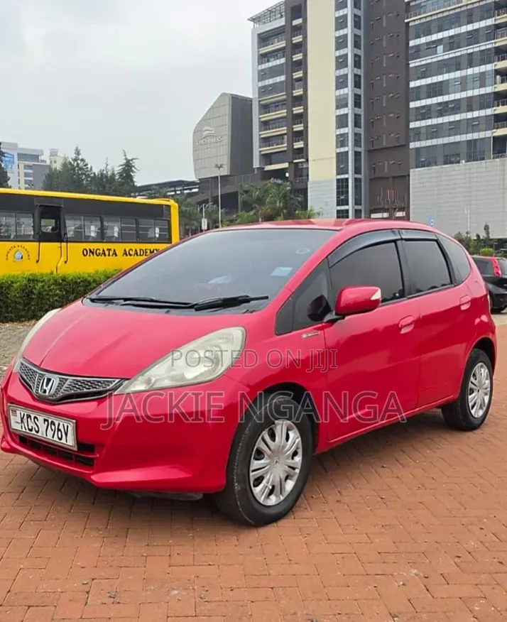 Honda Fit 2012 Red