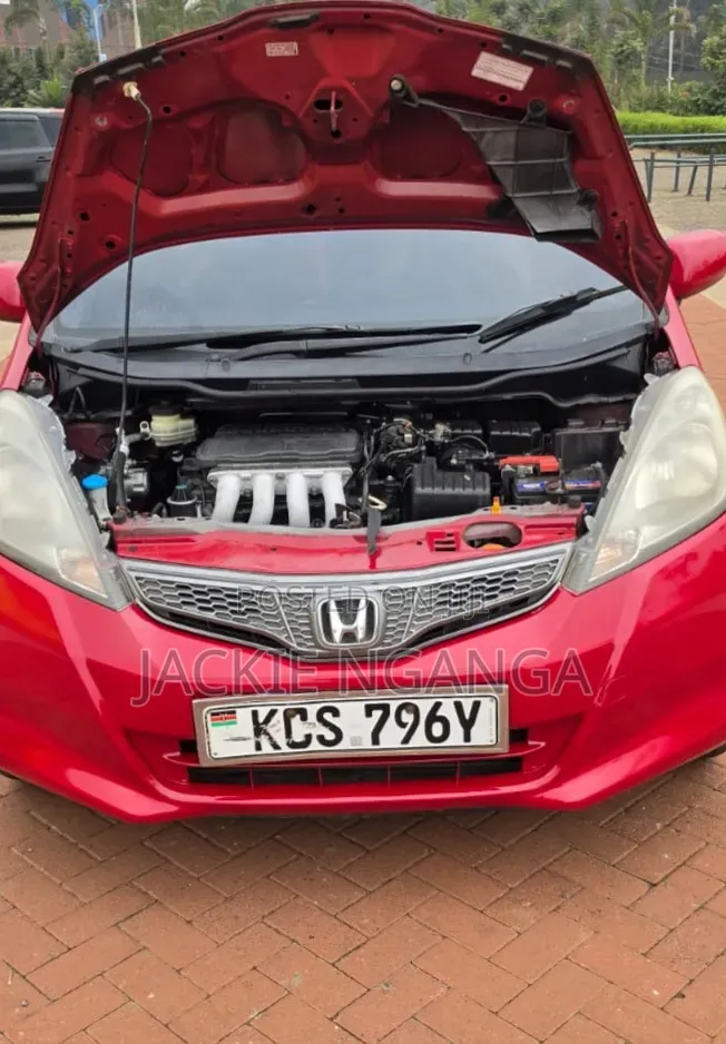 Honda Fit 2012 Red