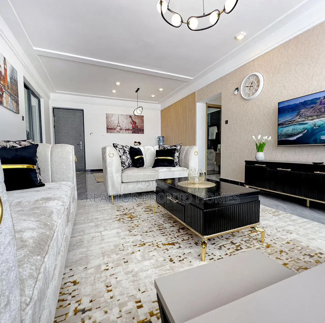 Fully Furnished and Serviced 3 Bedrooms Apartment in Kilimani Nairobi