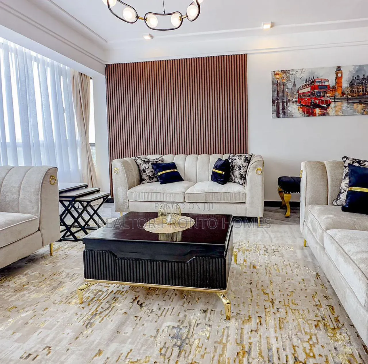 Fully Furnished and Serviced 3 Bedrooms Apartment in Kilimani Nairobi