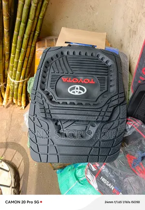 Heavy Duty Toyota Branded Deep Dish Carpet All Weather Mats
