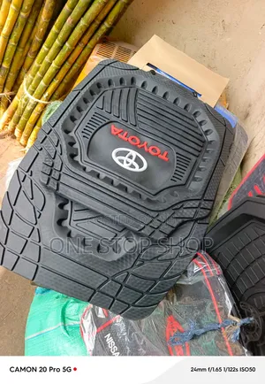 Heavy Duty Toyota Branded Deep Dish Carpet All Weather Mats