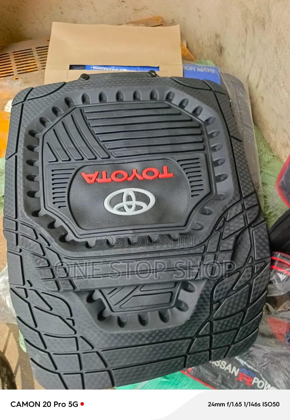 All Weather Toyota Deep Dish Interior Floors Dust Mats