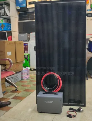 1kwh - 500W Vestwood Power Station With 270w Solar Panel -10m PV Cable