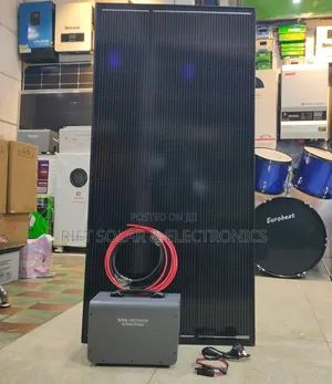 1kwh - 500W Vestwood Power Station With 270w Solar Panel -10m PV Cable