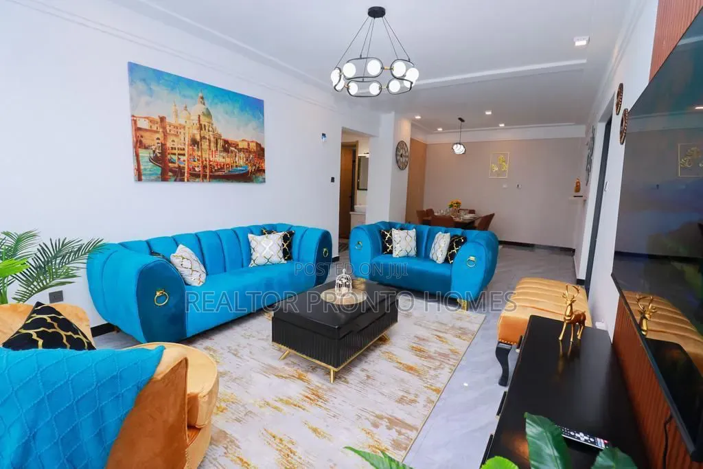 Fully Furnished and Serviced 2 Bedrooms Apartment in Kilimani