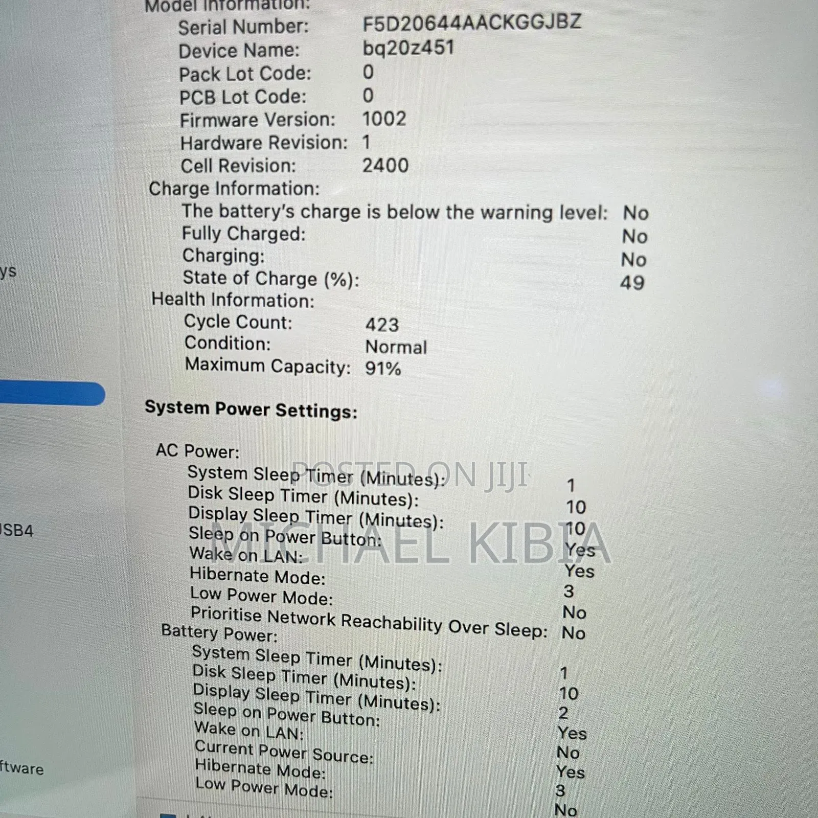 Laptop Apple MacBook Pro 2020 M1 8GB Apple M1 SSD 2T
