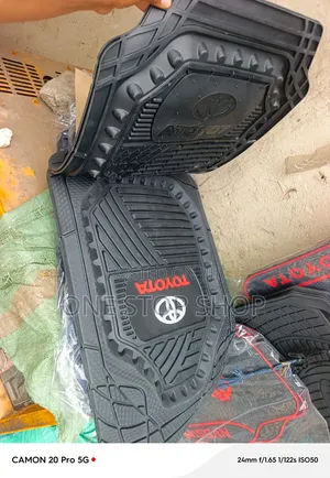 Toyota Floor Mats Coupled With Non Slip Ridges Fo Better Foot Traction