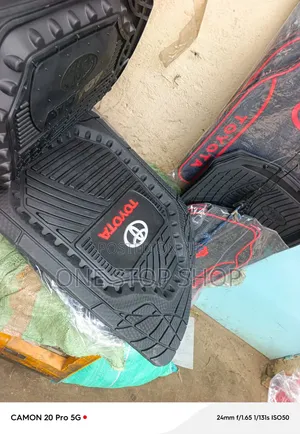 Toyota Branded Car Floor Deep Dish Bucket Style Mats