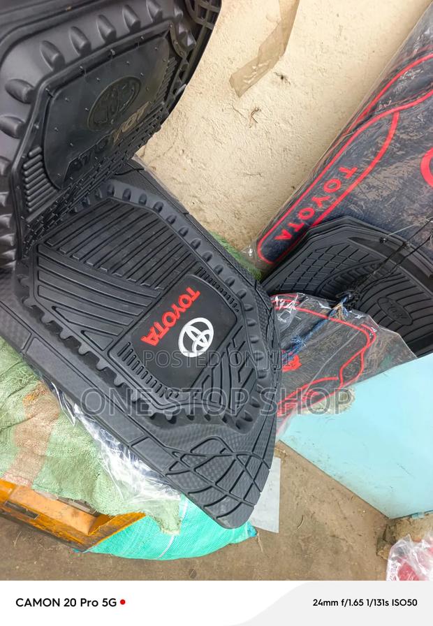 Toyota Branded Car Floor Deep Dish Bucket Style Mats