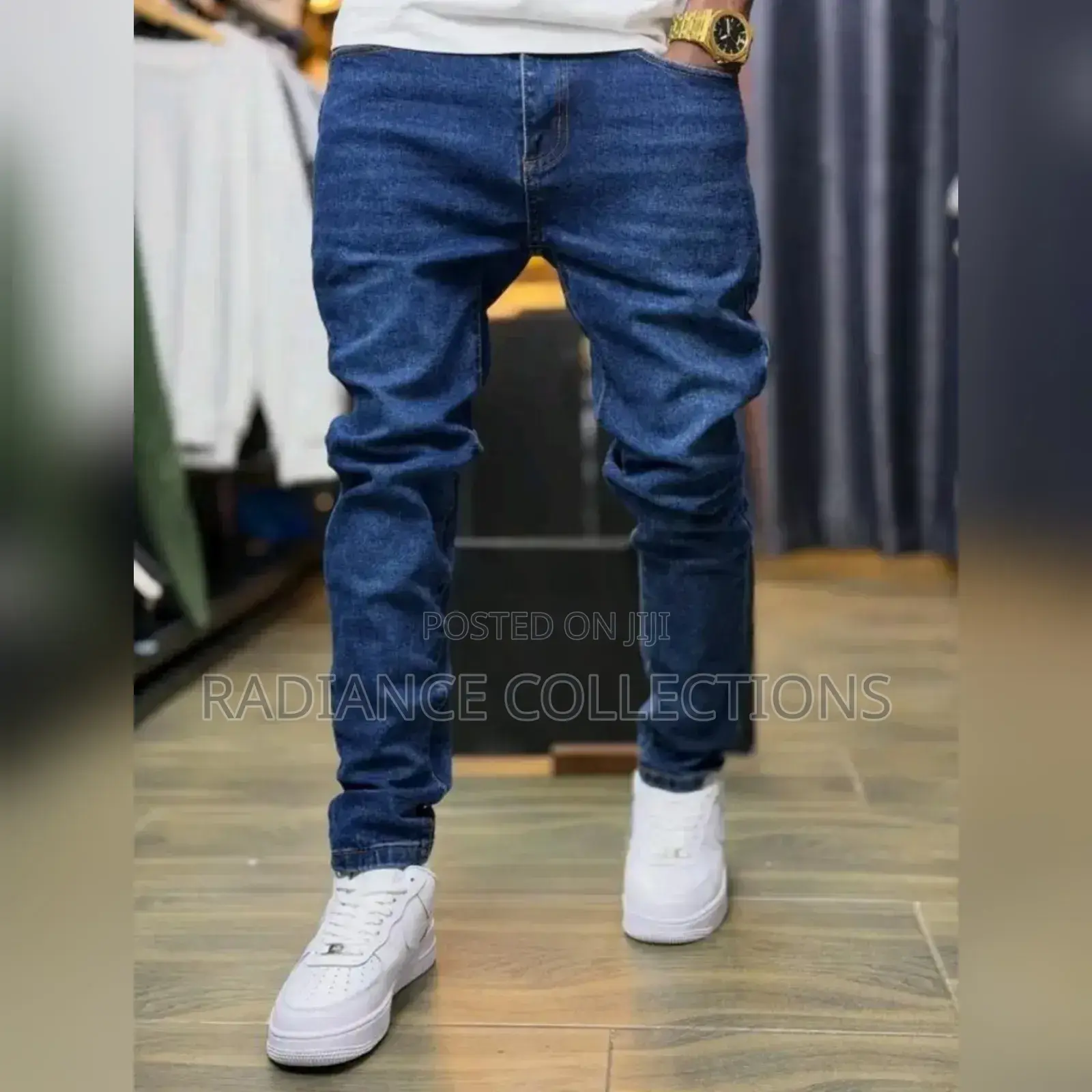Men Plain Denim Jeans
