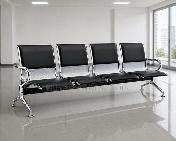 4-Seater Airport Waiting Bench